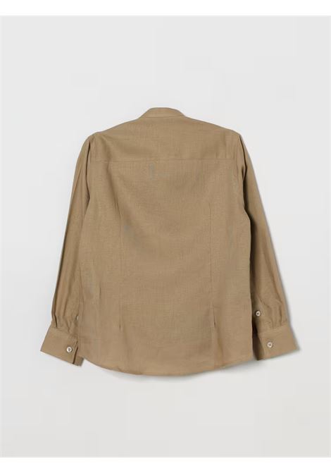 Camicia con colletto alla coreana MANUEL RITZ | MR3304MOKA